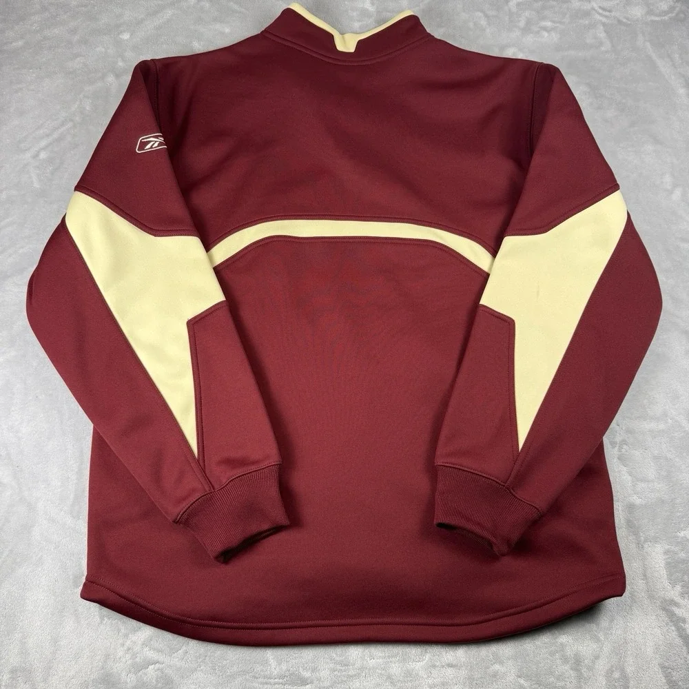 Boston College Eagles Reebok Fleece 1/4 Zip Pullover Chest Embroidered Men s L - Picture 12 of 12